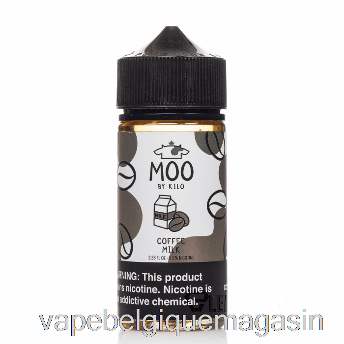 Vape Belgique Café Lait - E-liquides Moo - 100ml 0mg